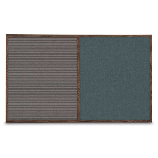 Sliding Door Indoor Enclosed Corkboard, 3